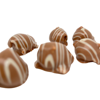 Produktbild Macadamia Nuss in Vollmilch-Schokolade und weißer Schokolade EH Chocoladen